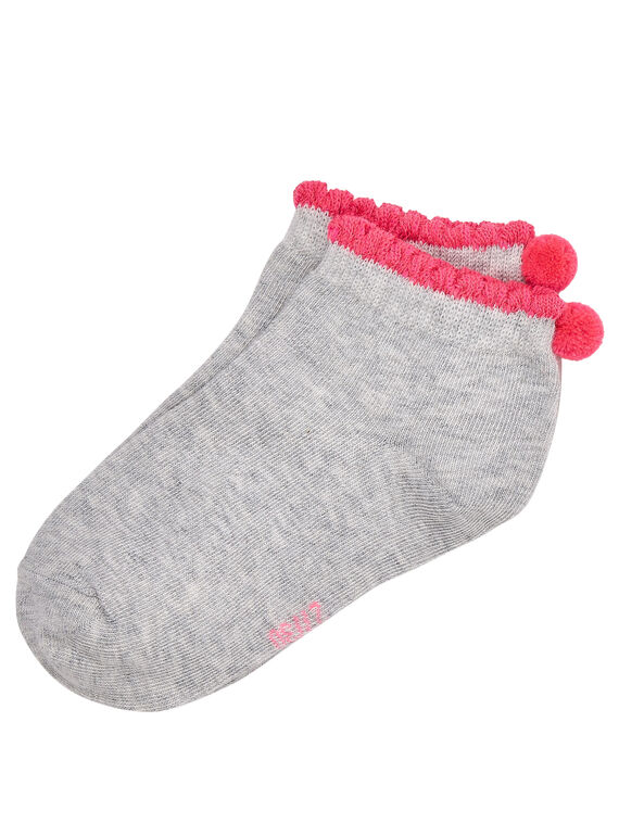 Chaussettes Gris chiné JYAJOSCHO3F / 20SI0155SOQ943