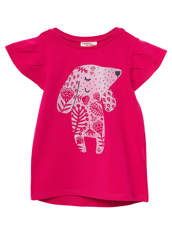 Tee Shirt Manches Courtes Rose JAJOTI2 / 20S90144D31F507