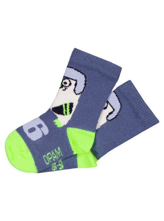 Chaussettes avec motifs  GYUBLACHO / 19WI10S1SOQC233