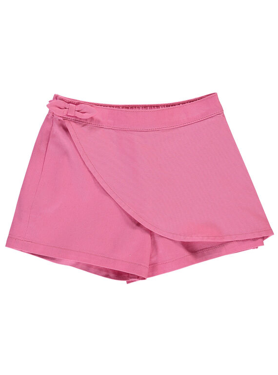 Jupe short enfant fille FACUSHORT / 19S901N1SHO313