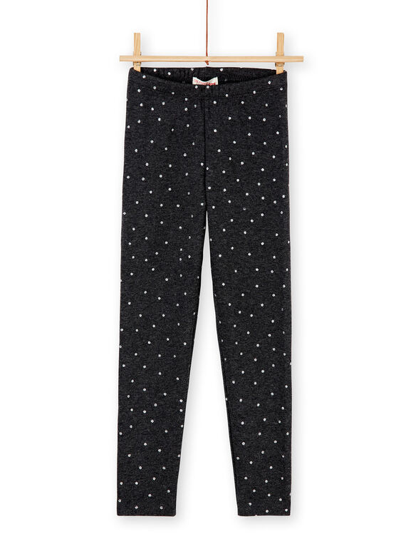 Legging fourré et imprimé petit pois en paillettes KAJOLEG2 / 20W90148D2B944