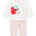 Pyjama à motif et imprimé fraises