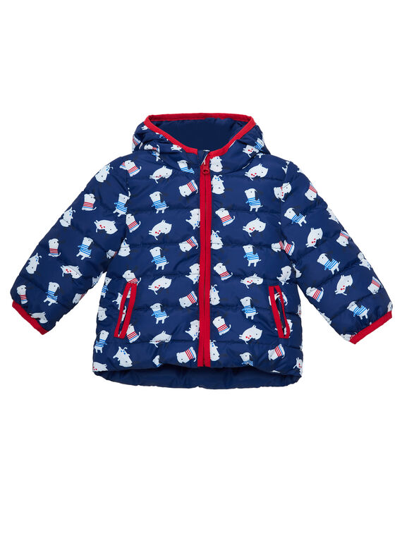 Doudoune Bleue JUGRODOU / 20SG10I1D3E702