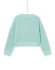 Cardigan uni vert RAJOCAR4 / 23S90174CAR614