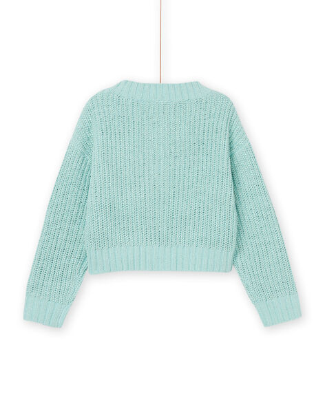 Cardigan uni vert RAJOCAR4 / 23S90174CAR614