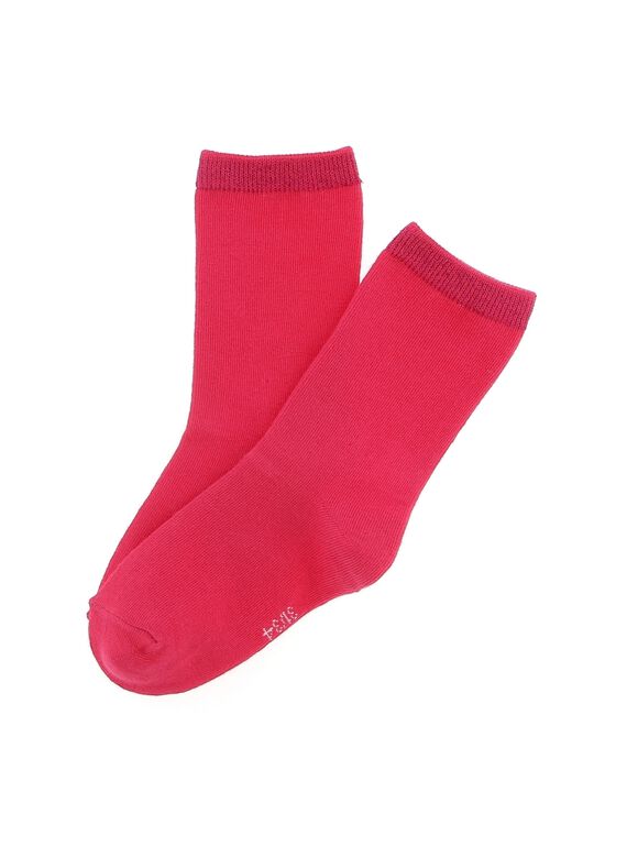 Chaussettes mi-hautes fille CYAJOCHO2B / 18SI01R8SOQF503
