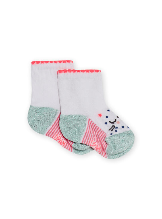 Chaussettes motifs chats bébé fille NYIGASOQ / 22SI09O1SOQ001