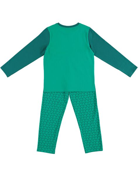 Pyjama Deguisement Vert Enfant Garcon Avec Son Range Pyjama Catalogue Dpam Enfant Dpam
