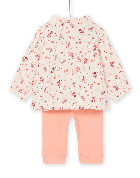 Chemisier à imprimé fleuri et legging RISUNENS / 23SG09K1ENS301