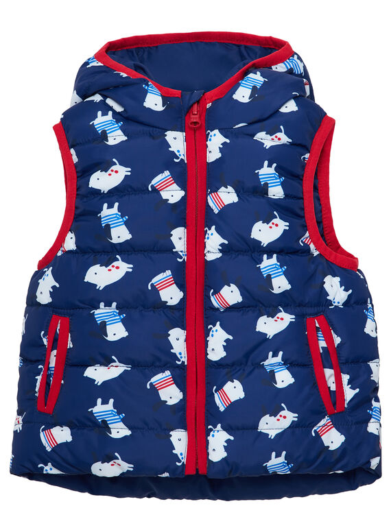 Doudoune Bleue JUGRODOUEX / 20SG10I2D3E702