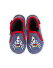 Chaussons bottillons à imprimé fusée PUPANTPING / 22XK3851D0A070