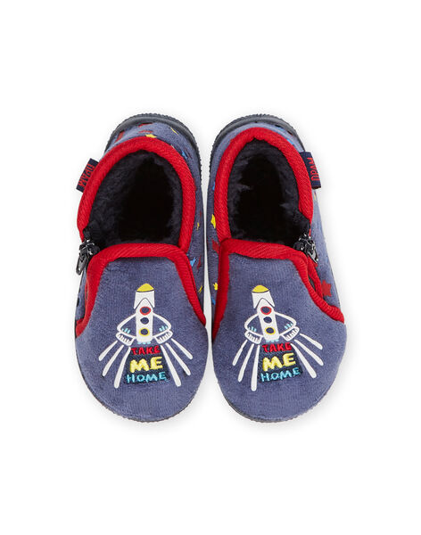 Chaussons bottillons à imprimé fusée PUPANTPING / 22XK3851D0A070