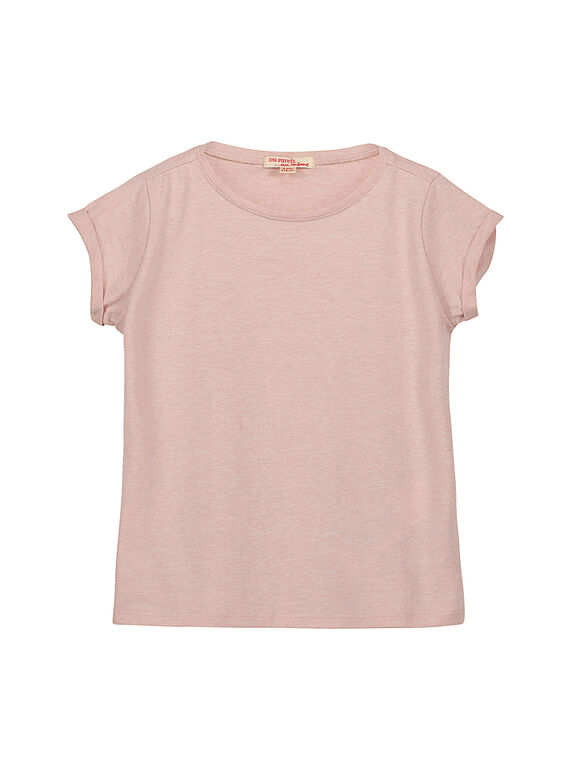 Tee-shirt manches courtes fille FAJOUTI5 / 19S901Y5D31D314