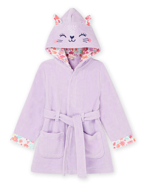 Robe de chambre parme à manches longues REFAROBCAT / 23SH11D1RDC320