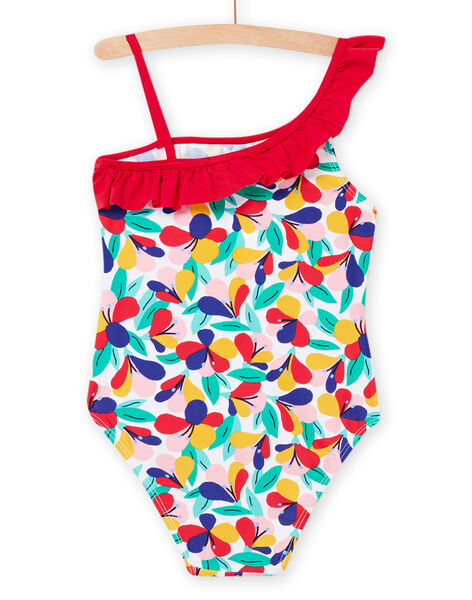 Maillot de bain blanc enfant fille NYAMER1 / 22SI01L7MAI000