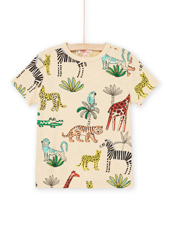 T-shirt à motif animaux sauvages ROJUNTI3 / 23S902U1TMCA006