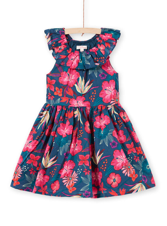 Robe sans manche, imprimé fleurs hawaiennes LABONROB1 / 21S901W1ROB716