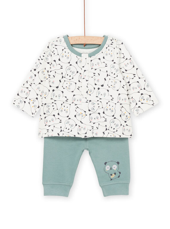 Sweat à imprimé panda et pantalon POU1ENS4 / 22WF0482ENS001