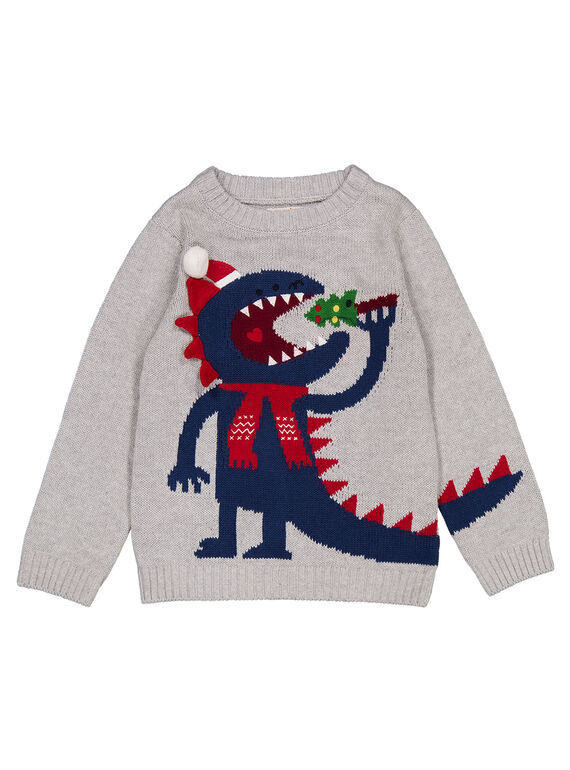 Pull de Noel Gris GONOPUL / 19W902V1PUL943