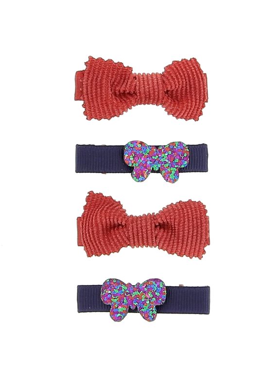 Lot de barrettes pinces fille DYAVIOCLIC1 / 18WI01H1BRT953