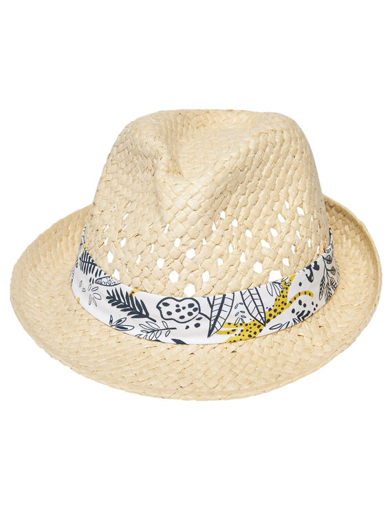 Chapeau en paille garçon JYOTROCHA / 20SI02F1CHA009
