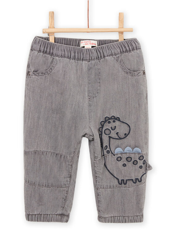 Jean uni à motif dinosaure PUREJEAN / 22WG10T1JEAK004