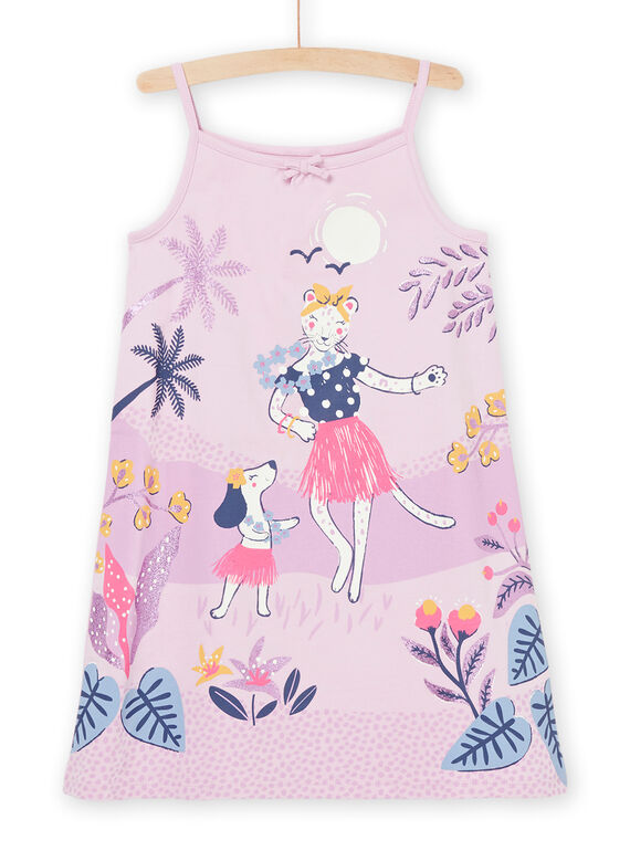 Chemise de nuit à motif fleuri et animaux REFACHUAWA / 23SH11H1CHN320