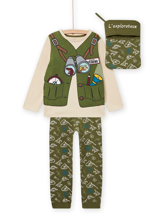 Ensemble pyjama explorateur enfant garçon NEGOPYJMAN3 / 22SH12F2PYG808
