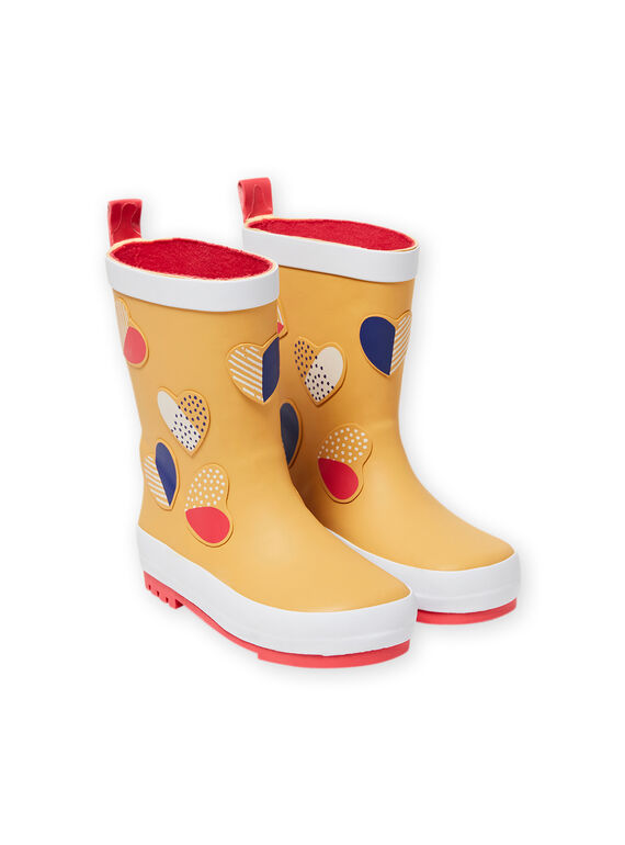 Bottes de pluie 31-36 Jaune –