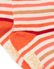 Chaussettes écrues bébé garçon NYUFLACHO1 / 22SI10R1SOQ009