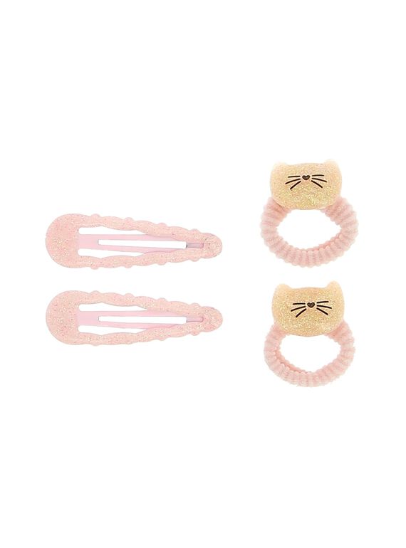 Lot de barrettes et chouchous fille CYABENLOT / 18SI01G1BRT321