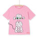T-shirt à manches courtes à motif animaux - Mixte