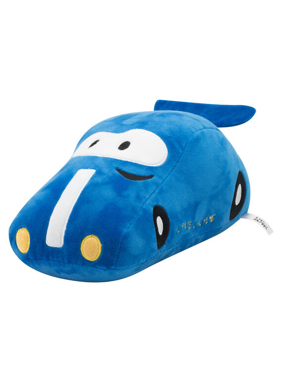 Peluche voiture bleue de course JVoiture Bleue / 20T8GG12PE2099