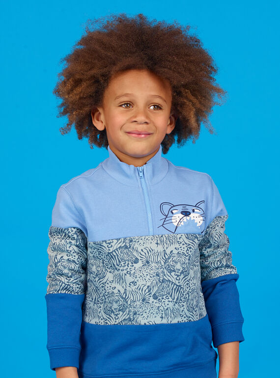 Sweat Shirt Bleu LOBLESWE / 21S902J1SWEC208