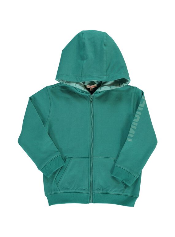 Sweat zippé à capuche garçon DOJOGIMOL2 / 18W90232D28G603