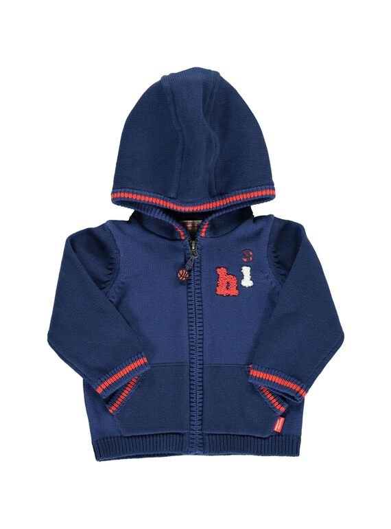 Gilet à capuche bébé garçon CUDEGIL / 18SG10F1GIL703