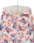 Sweat à capuche à imprimé perroquet RAJOHOJOG1 / 23S90173JGH943