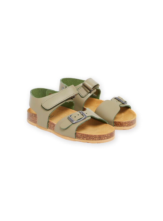Sandales vert kaki enfant garçon NONURAFAEL / 22KK3649D0E604