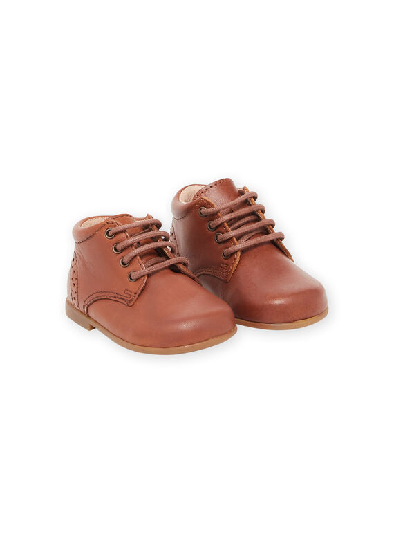 Botillons en cuir lisse PUBOTIESSC / 22XK38B1D0F804
