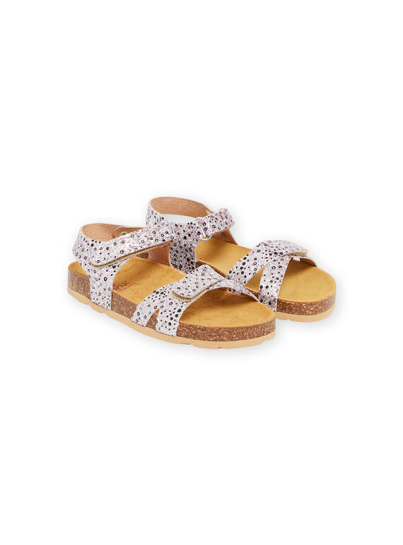 Sandales parme enfant fille NANUEMILIE / 22KK354ED0E320
