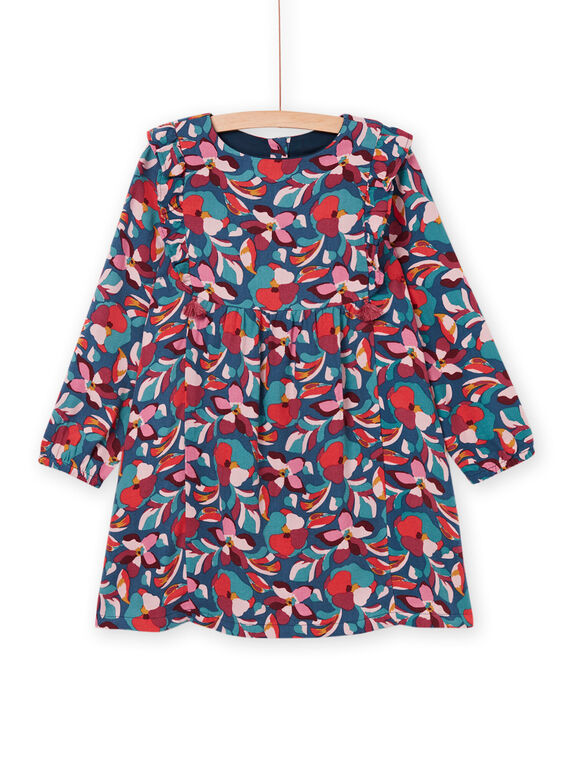 Robe manches longues imprimée fleurs PAPRIROB1 / 22W901P1ROBC235