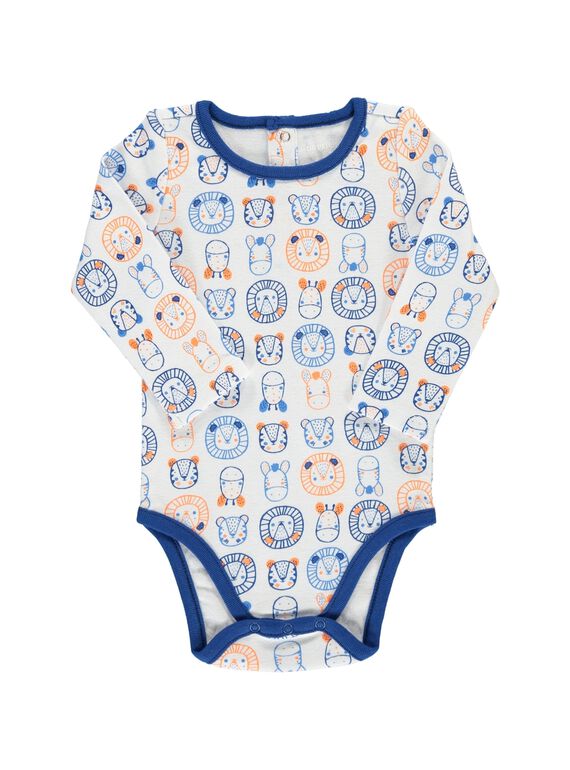 Body manches longues bébé garçon CEGUBODAOP / 18SH14T3BDL099