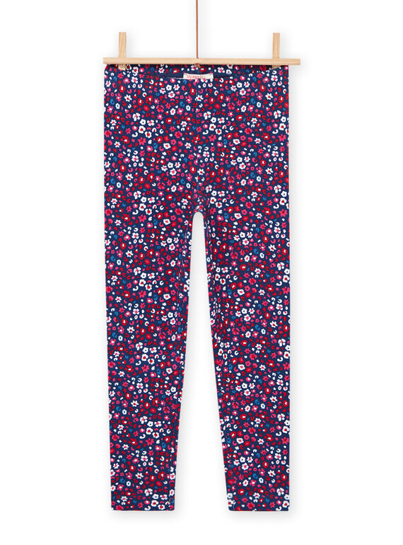 Legging à imprimé fleuri PYAGOLEG1 / 22WI01O1CALC220