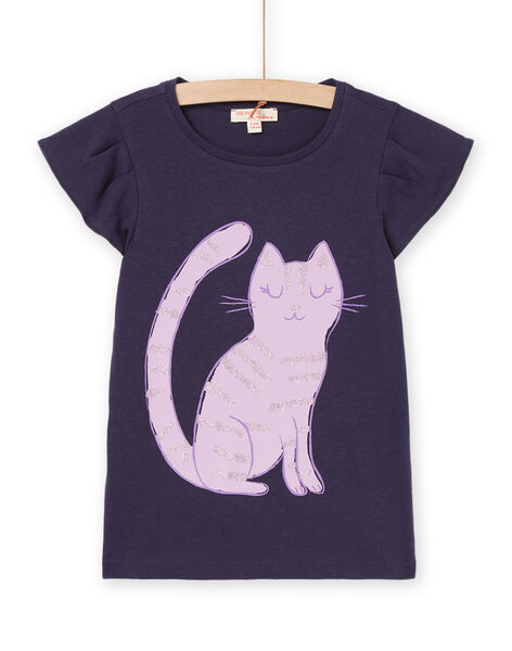 T-shirt à animation chat RAJOTI1 / 23S90183TMC070