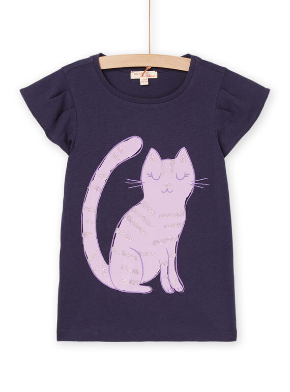 T-shirt à animation chat RAJOTI1 / 23S90183TMC070