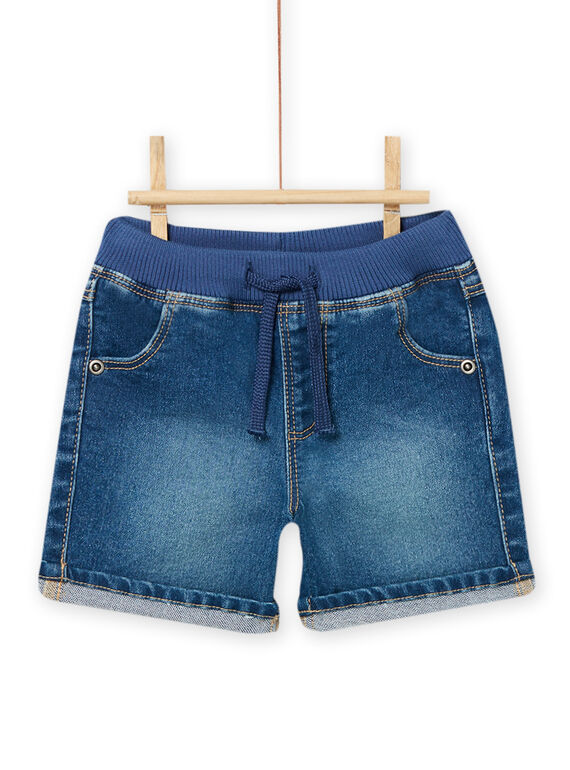Bermuda denim moyen bébé garçon NUJOBER1 / 22SG10C1BERP274