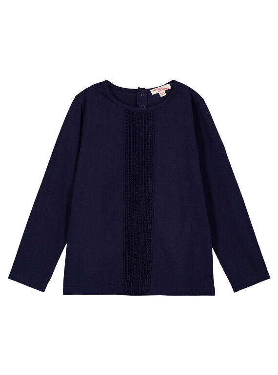 Tee Shirt Manches Longues Bleu marine GAJOSTEE2 / 19W90134D32070