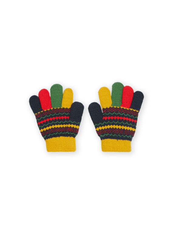 Gants à jacquard PYOGROGAN3 / 22WI02G1GANC243