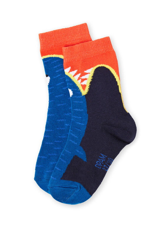 paire de chaussettes enfant garçon LYONAUCHO1 / 21SI02P1SOQC228