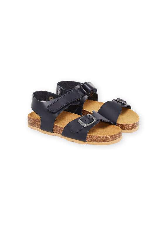 Sandales bleu marine enfant garçon NONUENZO / 22KK3648D0E070